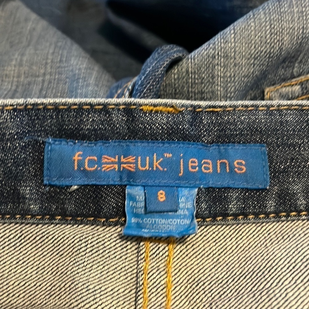 French Connection designer flared jeans - Picture 3 of 7